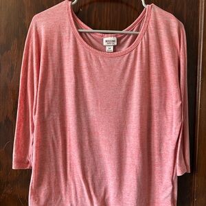 Mossimo Supply Co. Pink Oversized Blouse